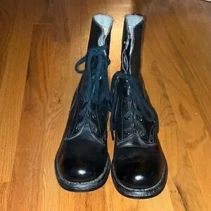 Vintage | Shoes | Vintage Panco Vietnam Black Leather Boots  display picture 2